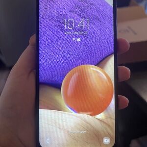 Samsung Smartphone with Black Frame